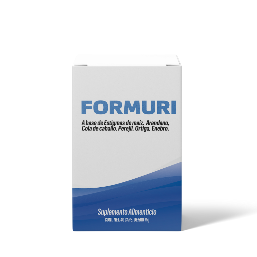 Formuri, DIURETICO NATURAL 40 CAPS DE 500 MG