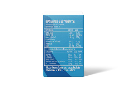 Licoban, LICOPENO 30 Caps de 500 mg