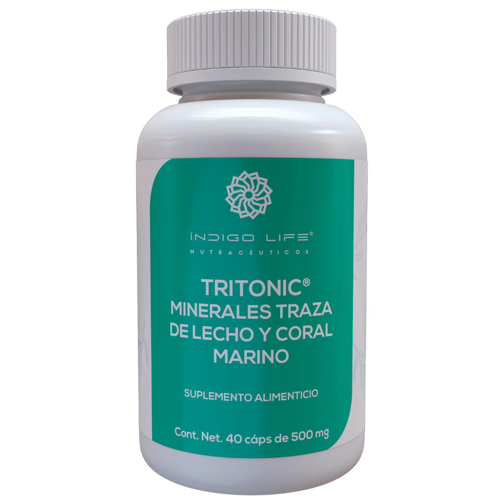 Tritonic Minerales Traza de Lecho y Coral Marino 60 Cápsulas Veganas 500 mg