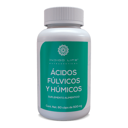 Ácidos Fúlvicos y Húmicos 60 Cápsulas Veganas de 500 mg