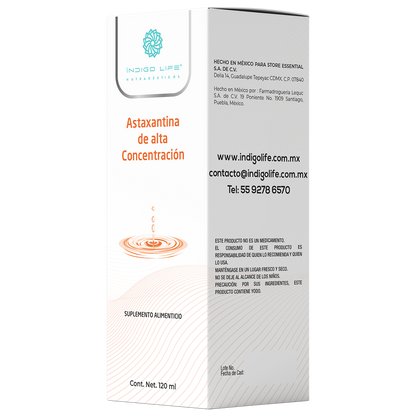Algas Marinas Astaxantina de Alta Concentración 120 ml