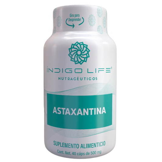 Astaxantina 40 Cápsulas Veganas de 500 mg