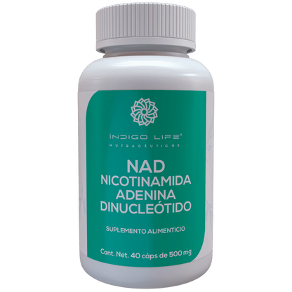 NAD (Nicotinamida Adenina Dinucleotido) 40 Cápsulas Veganas de 500 mg