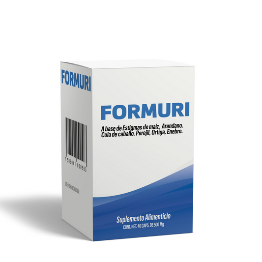 Formuri, DIURETICO NATURAL 40 CAPS DE 500 MG