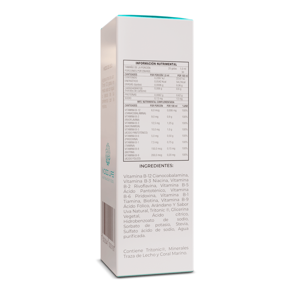 Vitaminas del Complejo B Ionizadas Kids 30 ml