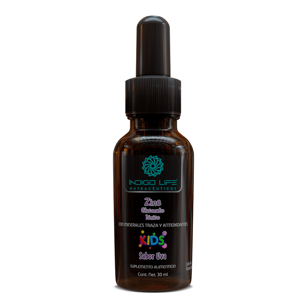 Zinc Ionizado Kids Sabor Uva 30 ml