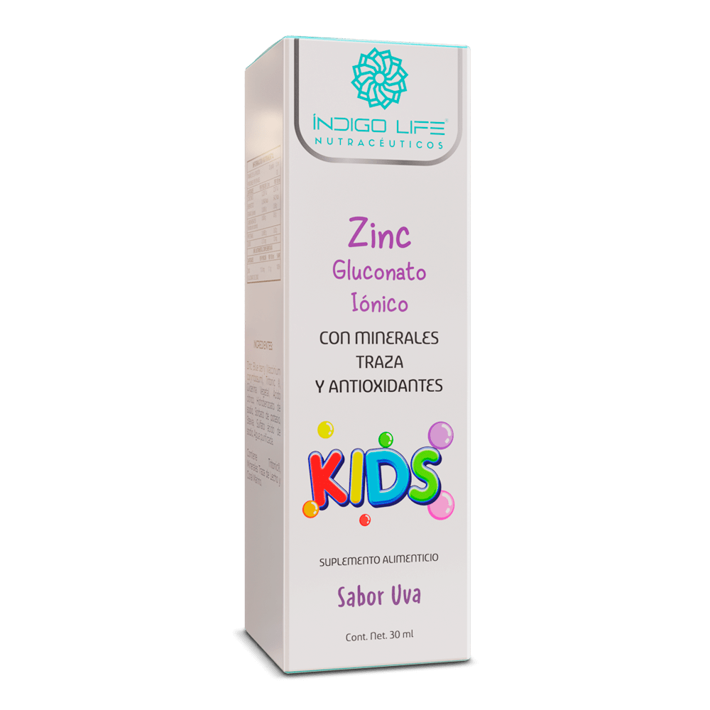 Zinc Ionizado Kids Sabor Uva 30 ml