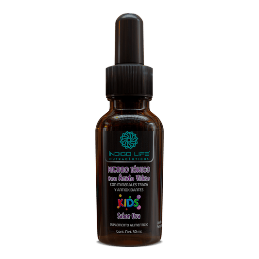 Hierro Ionizado, Ácido fólico Kids 30 ml
