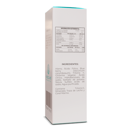 Hierro Ionizado, Ácido fólico Kids 30 ml