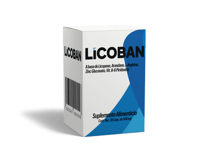 Licoban, LICOPENO 30 Caps de 500 mg
