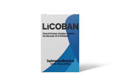 Licoban, LICOPENO 30 Caps de 500 mg
