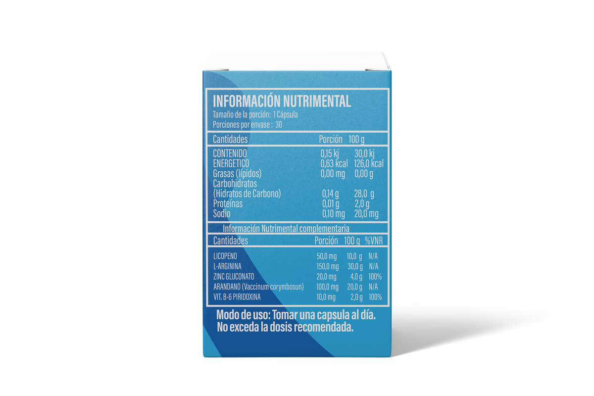 Licoban, LICOPENO 30 Caps de 500 mg