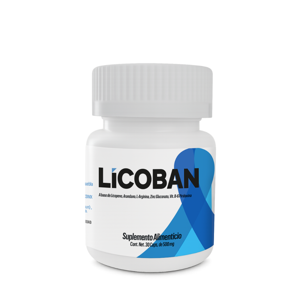 Licoban, LICOPENO 30 Caps de 500 mg
