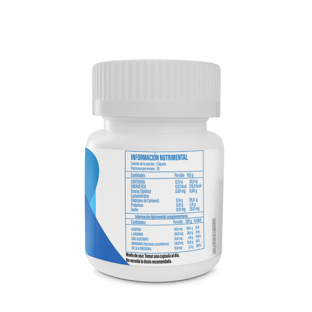 Licoban, LICOPENO 30 Caps de 500 mg