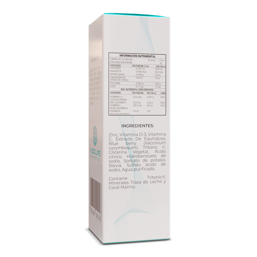 Protec Complex con Zinc, Vitamina D-3, Vitamina C y Echinacea 30 ml