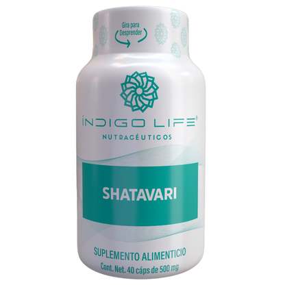 Shatavari 40 Cápsulas Veganas de 500 mg