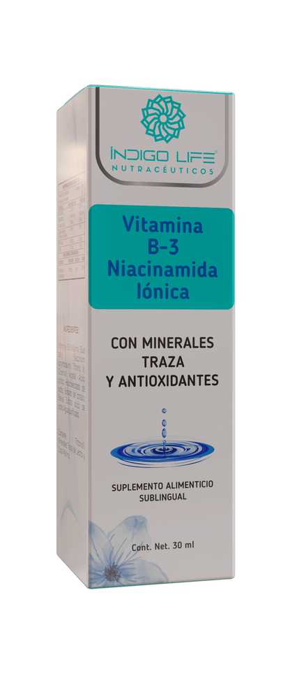Vitamina B-3 Ionizada (Niacinamida) 30 ml
