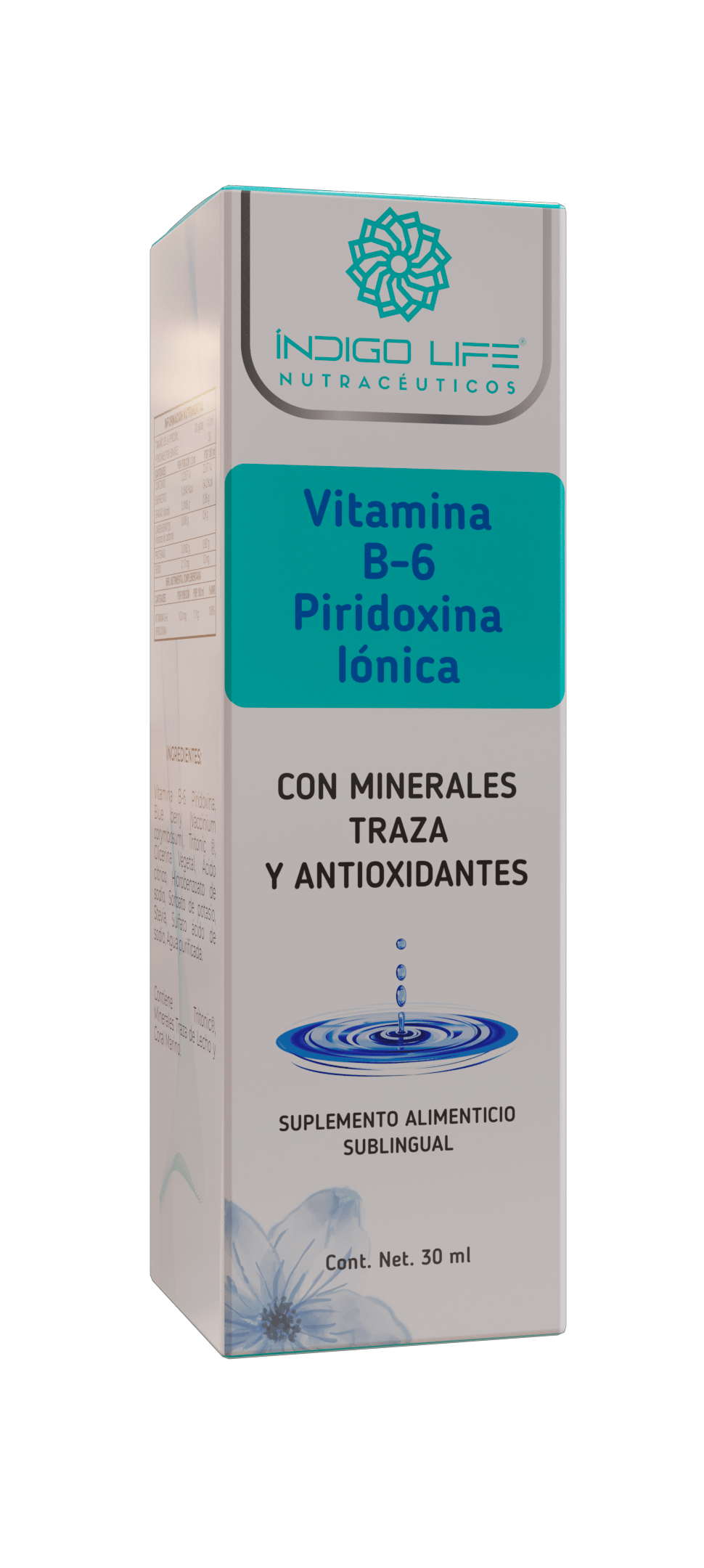 Vitamina B6 Ionizada (Piridoxina) 30 ml