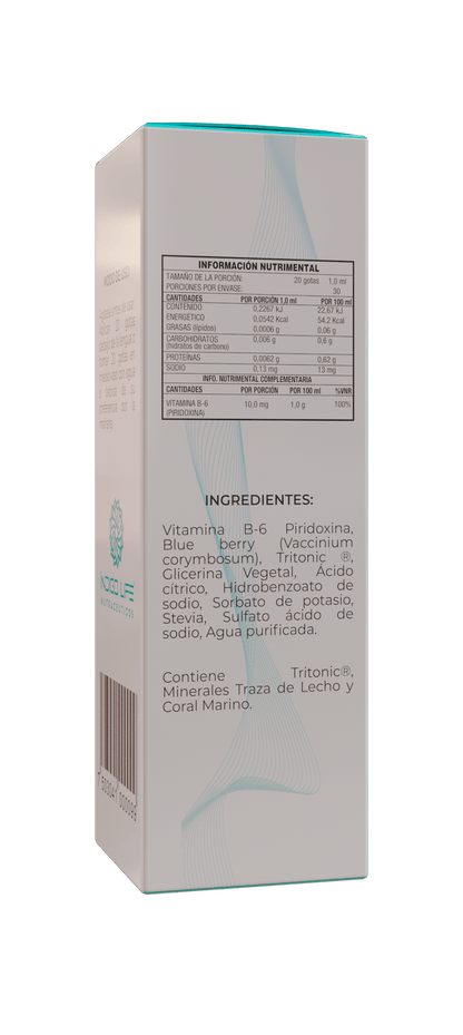 Vitamina B6 Ionizada (Piridoxina) 30 ml