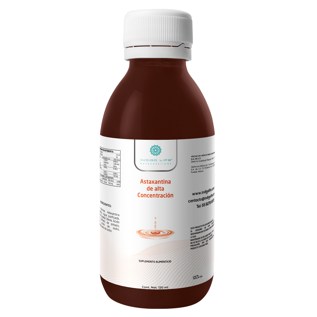 Algas Marinas Astaxantina de Alta Concentración 120 ml