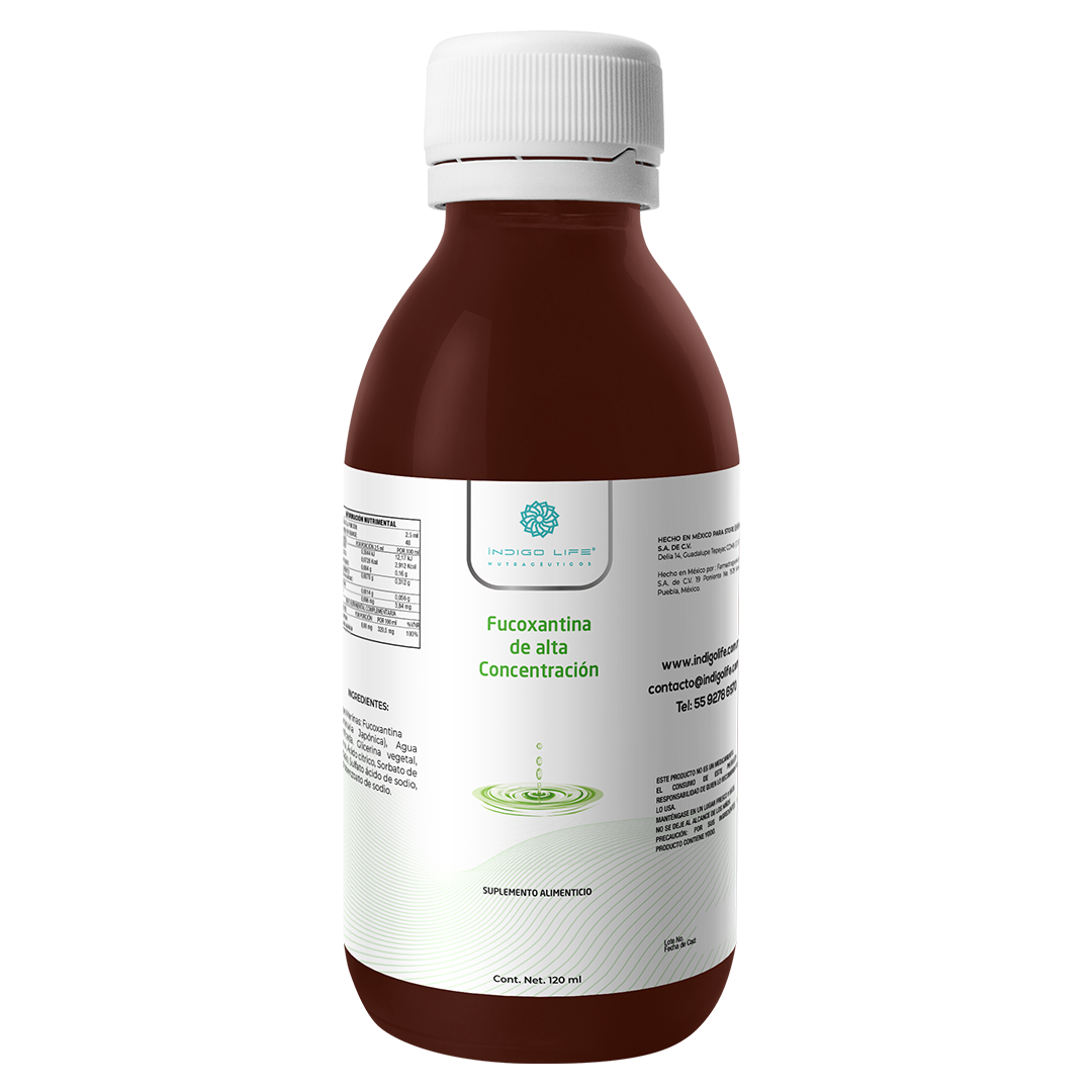 Algas Marinas Fucoxantina de Alta Concentración 120 ml