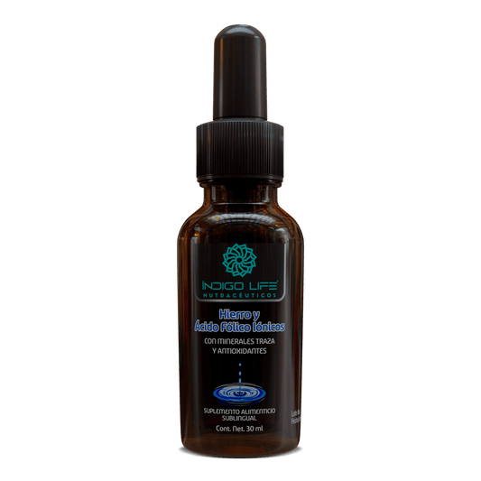 Hierro Ionizado, Ácido fólico 30 ml