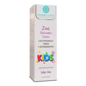 Zinc Ionizado Kids Sabor Uva 30 ml